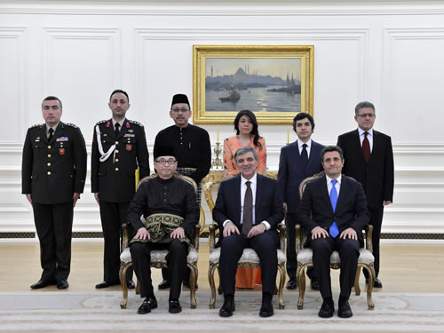 Brunei Darusselam Büyükelçisinden Güven Mektubu